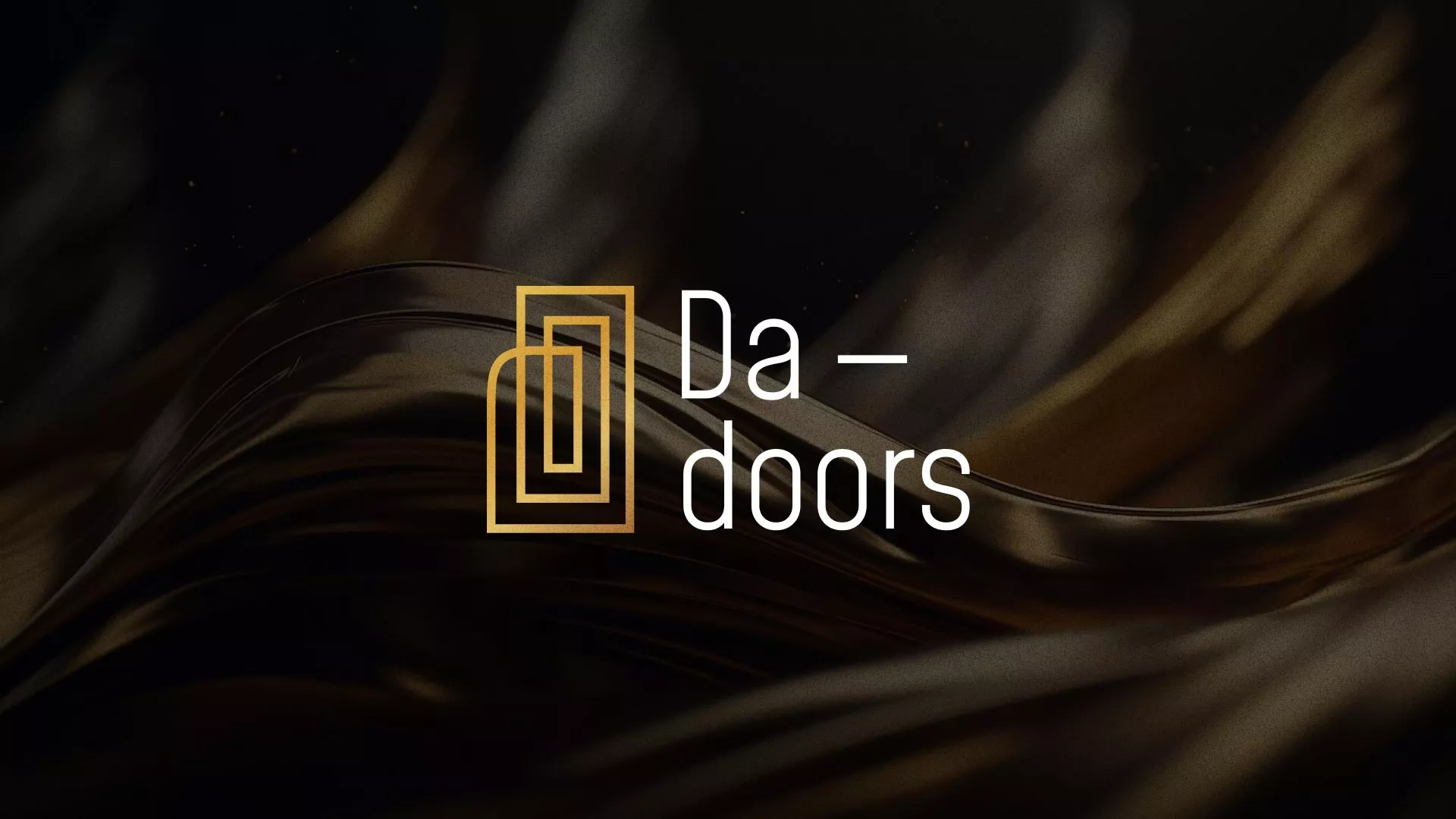 Разработка логотипа для компании «DA-DOORS» в Певеке